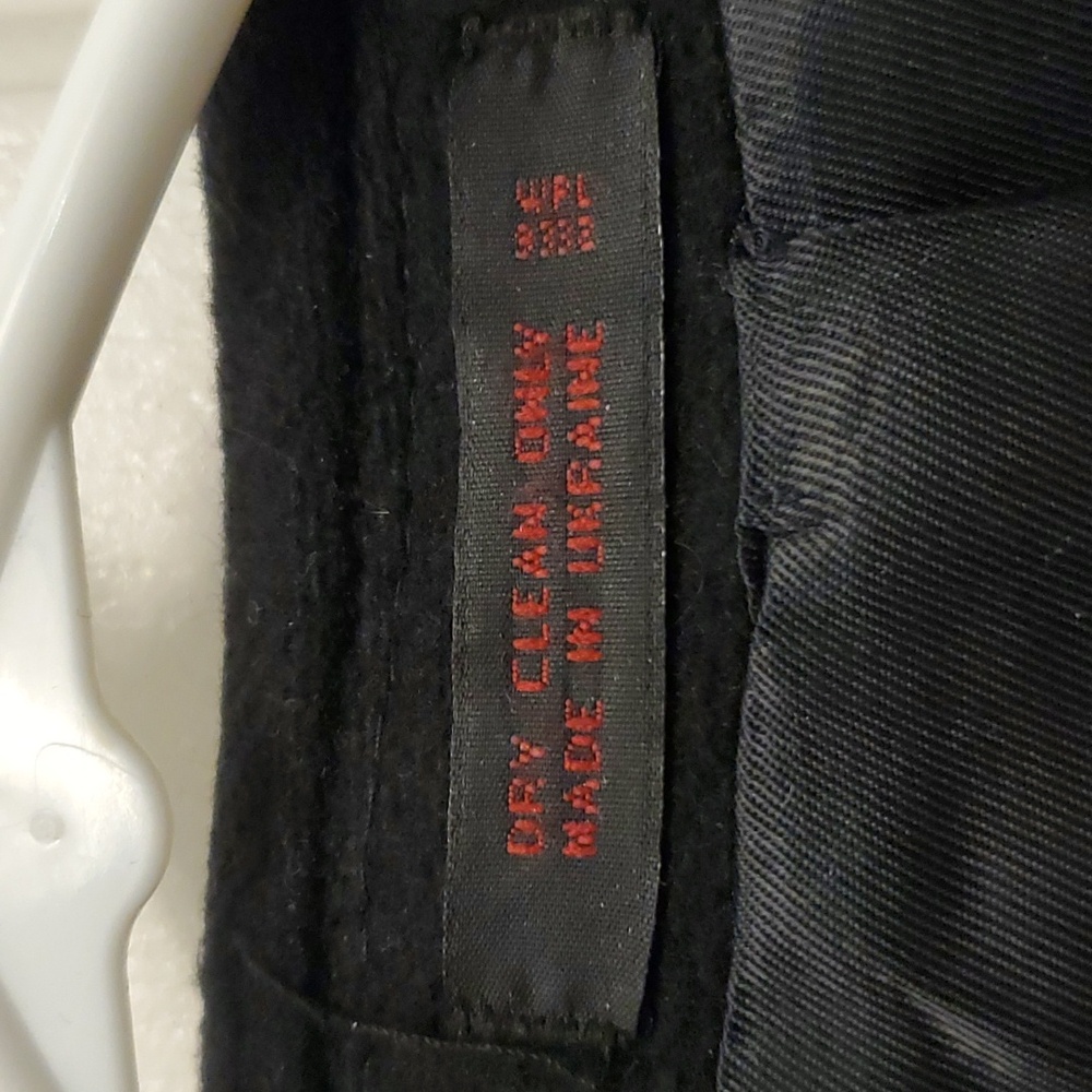Mens Wool Coat,Black by BOSTON'S TRADERS - Picture 5 of 14